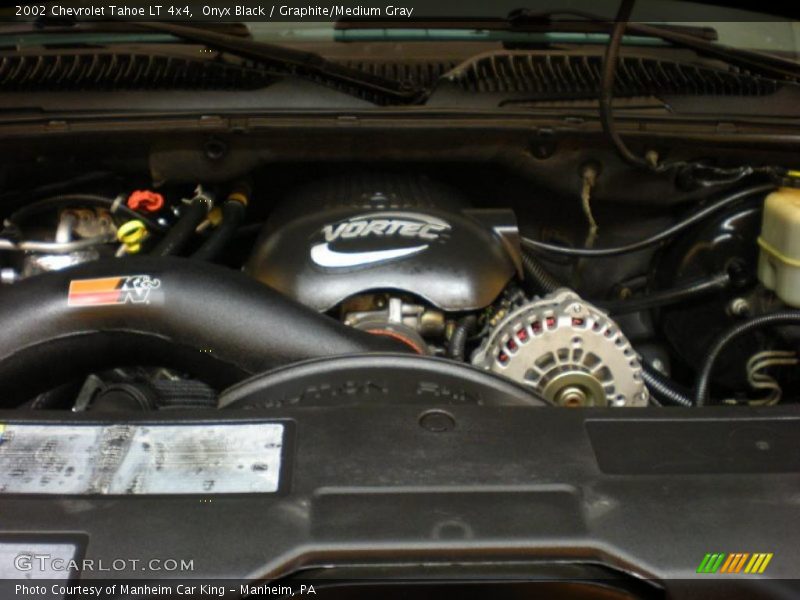 Onyx Black / Graphite/Medium Gray 2002 Chevrolet Tahoe LT 4x4