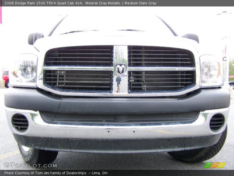 Mineral Gray Metallic / Medium Slate Gray 2008 Dodge Ram 1500 TRX4 Quad Cab 4x4