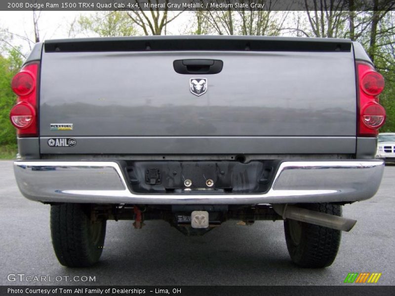 Mineral Gray Metallic / Medium Slate Gray 2008 Dodge Ram 1500 TRX4 Quad Cab 4x4