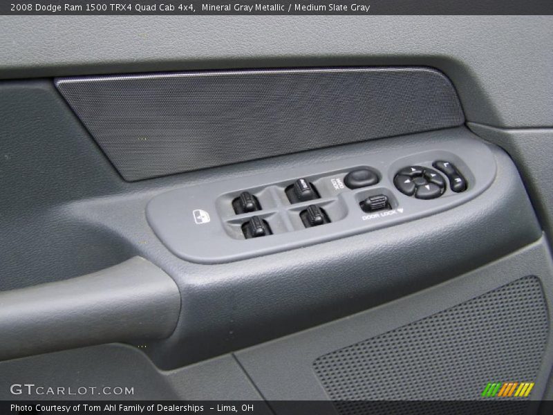Mineral Gray Metallic / Medium Slate Gray 2008 Dodge Ram 1500 TRX4 Quad Cab 4x4