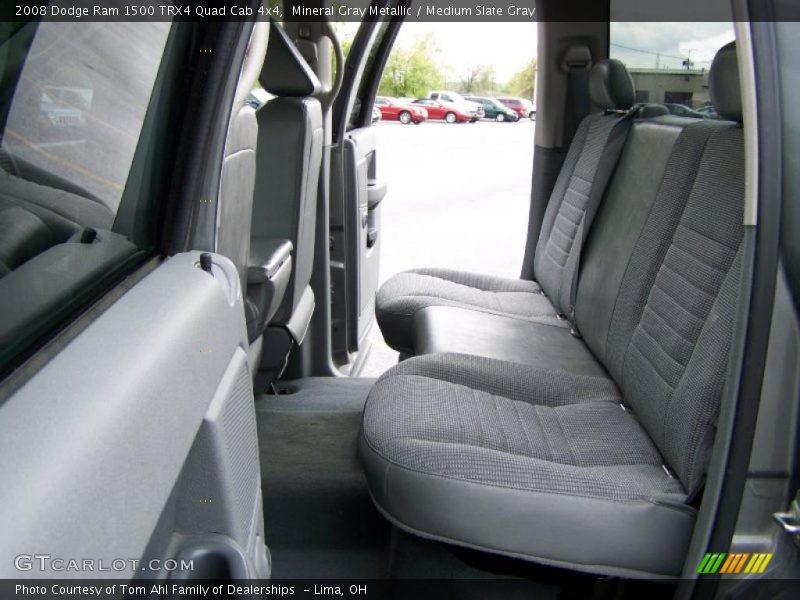 Mineral Gray Metallic / Medium Slate Gray 2008 Dodge Ram 1500 TRX4 Quad Cab 4x4