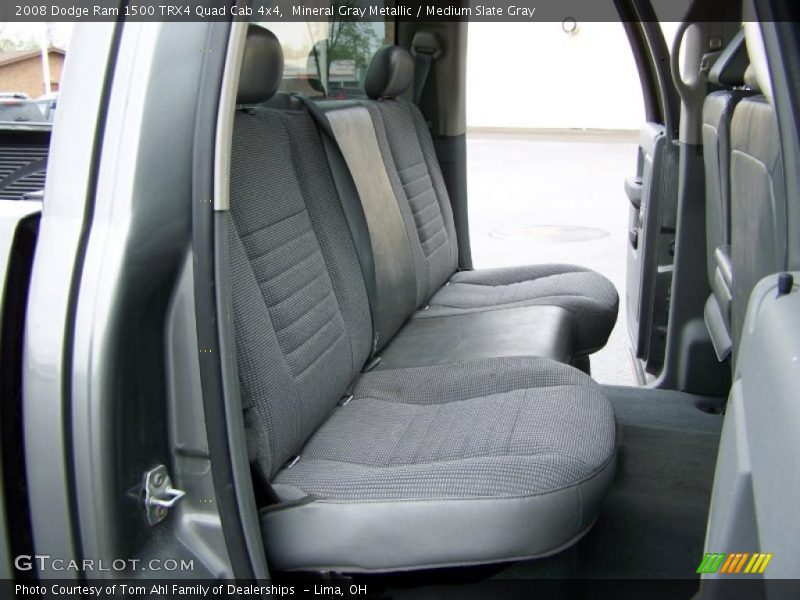 Mineral Gray Metallic / Medium Slate Gray 2008 Dodge Ram 1500 TRX4 Quad Cab 4x4