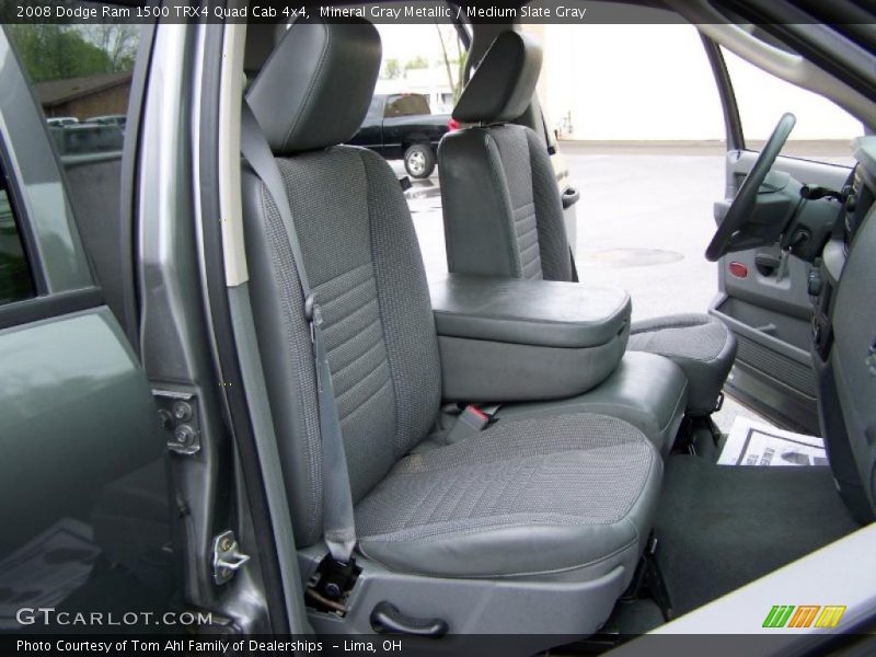Mineral Gray Metallic / Medium Slate Gray 2008 Dodge Ram 1500 TRX4 Quad Cab 4x4