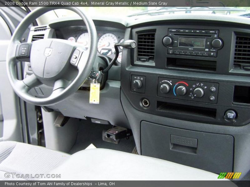 Mineral Gray Metallic / Medium Slate Gray 2008 Dodge Ram 1500 TRX4 Quad Cab 4x4