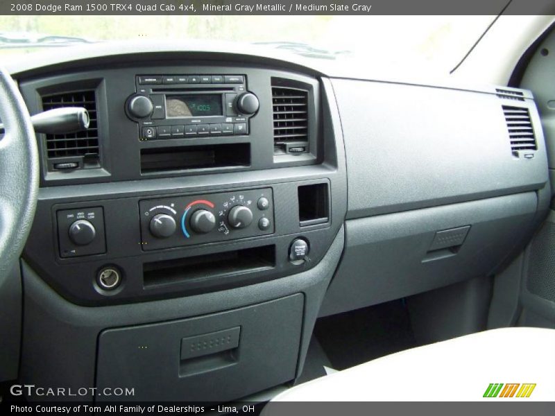 Mineral Gray Metallic / Medium Slate Gray 2008 Dodge Ram 1500 TRX4 Quad Cab 4x4
