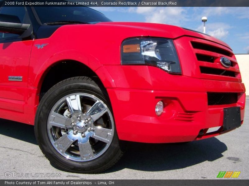 Colorado Red/Black / Charcoal Black/Red 2008 Ford Expedition Funkmaster Flex Limited 4x4