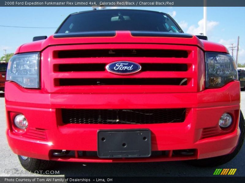 Colorado Red/Black / Charcoal Black/Red 2008 Ford Expedition Funkmaster Flex Limited 4x4