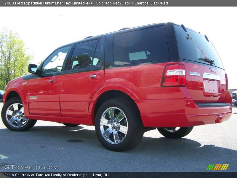 Colorado Red/Black / Charcoal Black/Red 2008 Ford Expedition Funkmaster Flex Limited 4x4