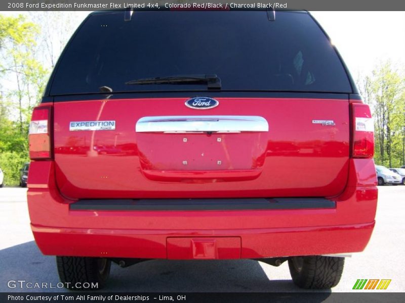 Colorado Red/Black / Charcoal Black/Red 2008 Ford Expedition Funkmaster Flex Limited 4x4