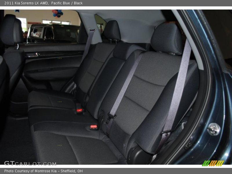 Pacific Blue / Black 2011 Kia Sorento LX AWD