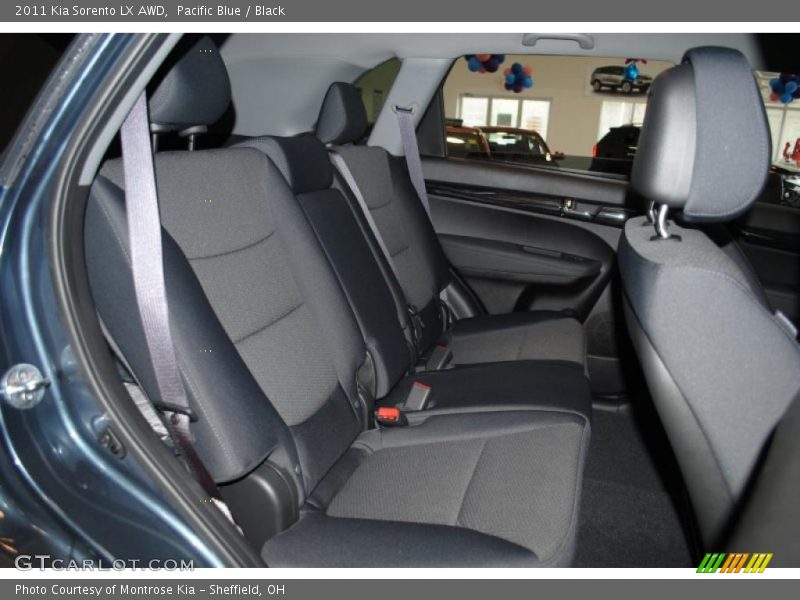 Pacific Blue / Black 2011 Kia Sorento LX AWD