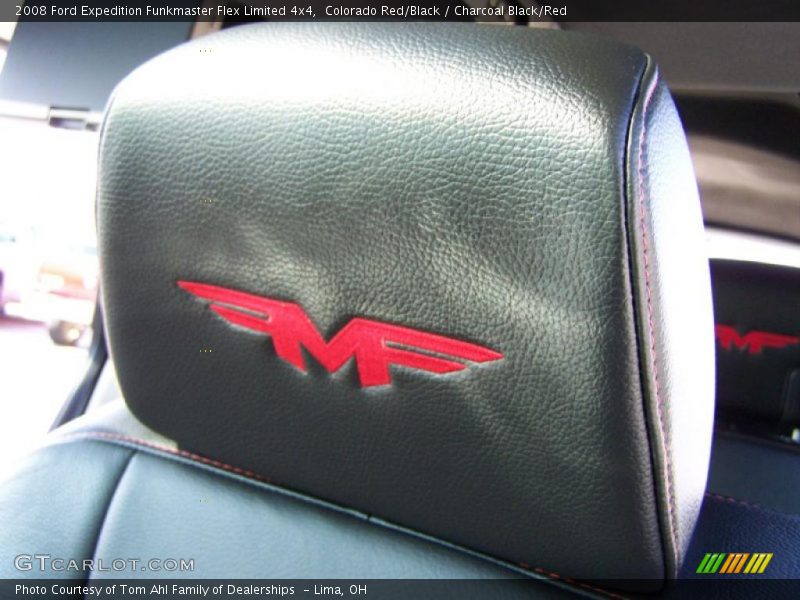 Colorado Red/Black / Charcoal Black/Red 2008 Ford Expedition Funkmaster Flex Limited 4x4