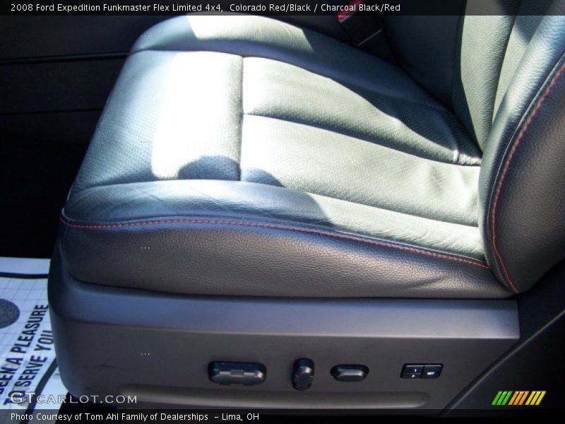 Colorado Red/Black / Charcoal Black/Red 2008 Ford Expedition Funkmaster Flex Limited 4x4