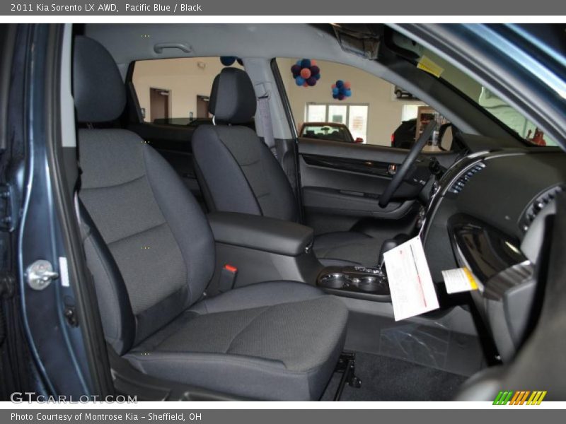 Pacific Blue / Black 2011 Kia Sorento LX AWD
