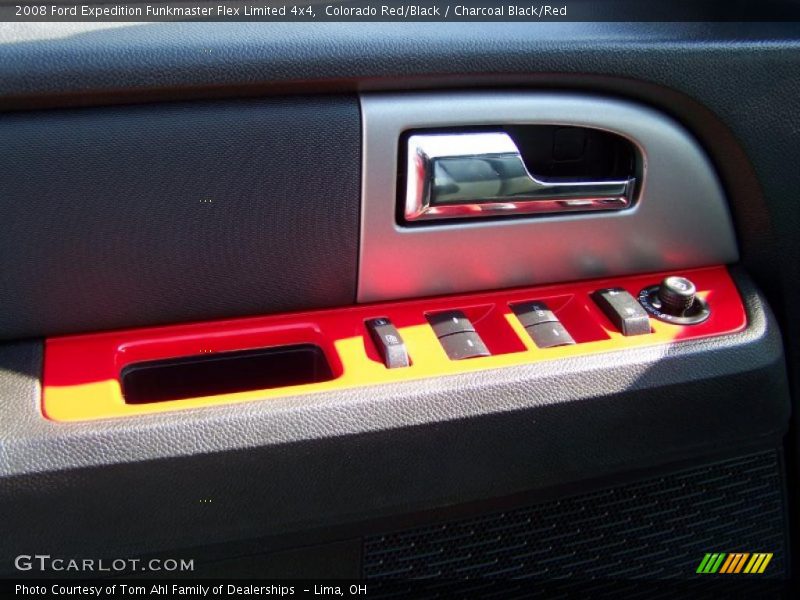 Colorado Red/Black / Charcoal Black/Red 2008 Ford Expedition Funkmaster Flex Limited 4x4