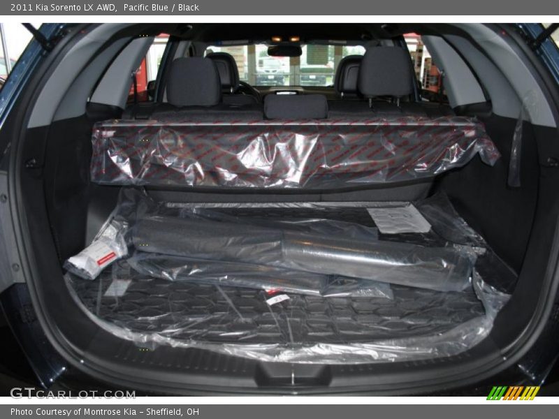 Pacific Blue / Black 2011 Kia Sorento LX AWD