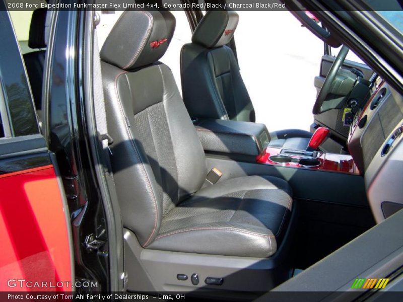 Colorado Red/Black / Charcoal Black/Red 2008 Ford Expedition Funkmaster Flex Limited 4x4