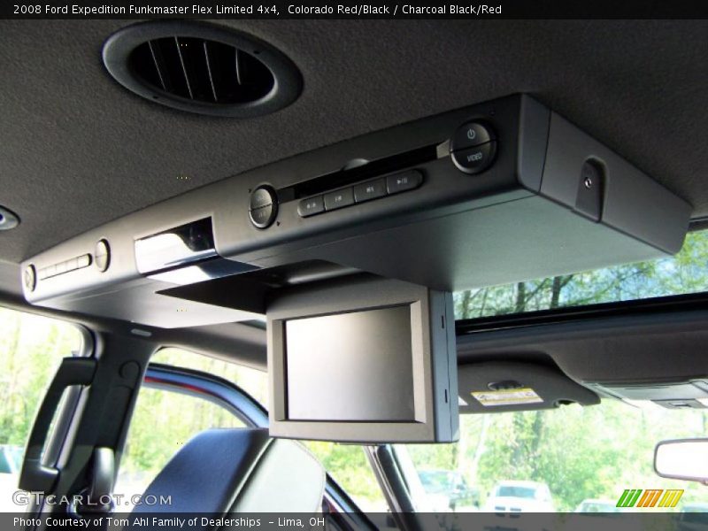 Colorado Red/Black / Charcoal Black/Red 2008 Ford Expedition Funkmaster Flex Limited 4x4