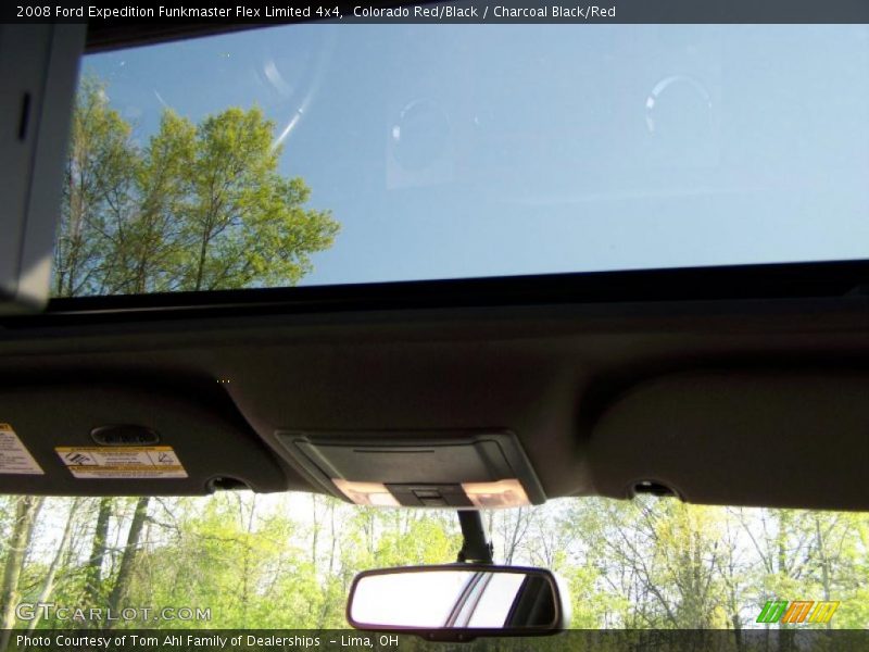 Colorado Red/Black / Charcoal Black/Red 2008 Ford Expedition Funkmaster Flex Limited 4x4