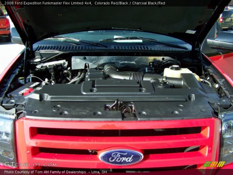 Colorado Red/Black / Charcoal Black/Red 2008 Ford Expedition Funkmaster Flex Limited 4x4