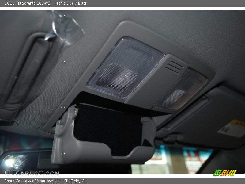 Pacific Blue / Black 2011 Kia Sorento LX AWD