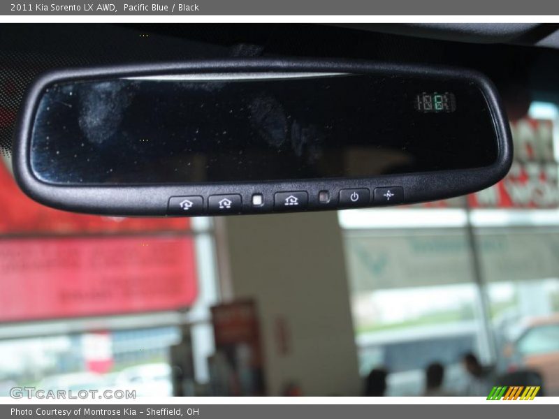 Pacific Blue / Black 2011 Kia Sorento LX AWD