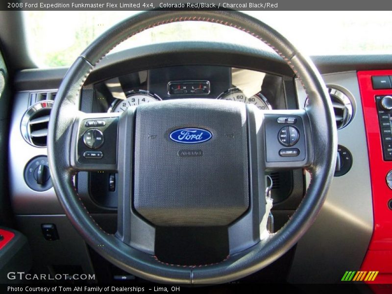 Colorado Red/Black / Charcoal Black/Red 2008 Ford Expedition Funkmaster Flex Limited 4x4