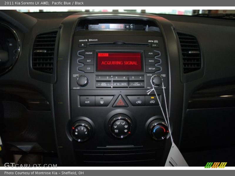 Pacific Blue / Black 2011 Kia Sorento LX AWD