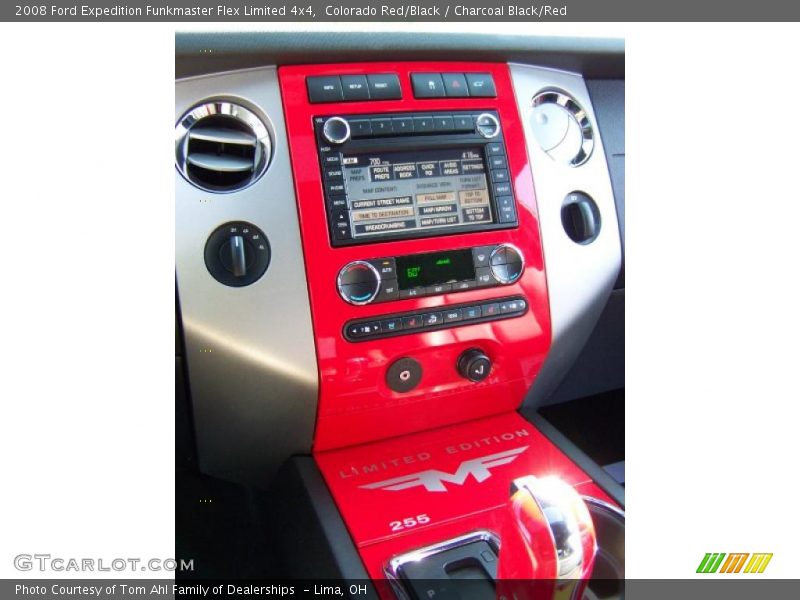 Colorado Red/Black / Charcoal Black/Red 2008 Ford Expedition Funkmaster Flex Limited 4x4
