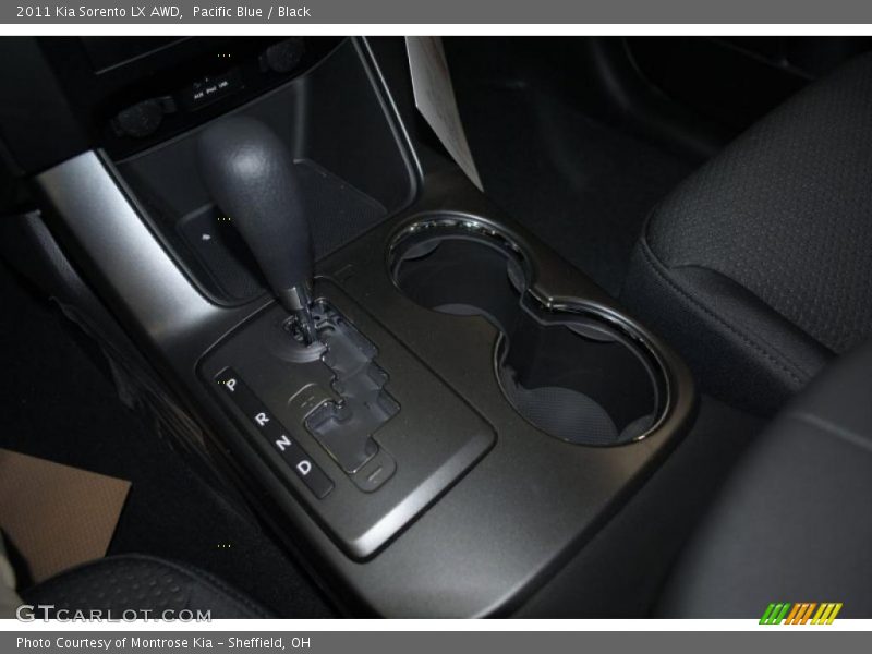 Pacific Blue / Black 2011 Kia Sorento LX AWD