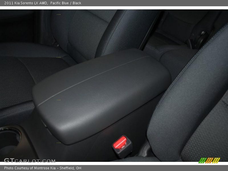 Pacific Blue / Black 2011 Kia Sorento LX AWD