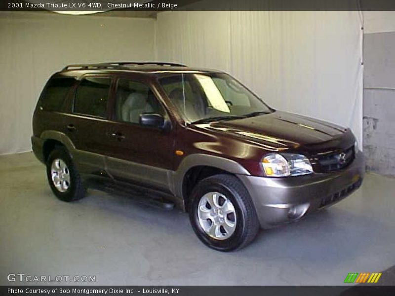 Chestnut Metallic / Beige 2001 Mazda Tribute LX V6 4WD