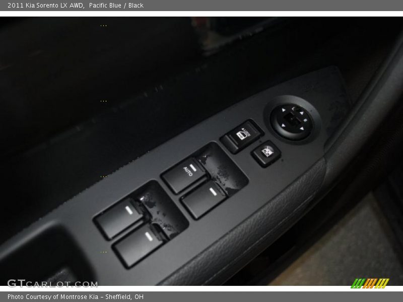 Pacific Blue / Black 2011 Kia Sorento LX AWD