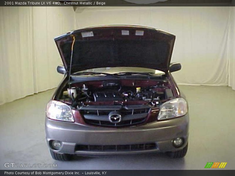 Chestnut Metallic / Beige 2001 Mazda Tribute LX V6 4WD