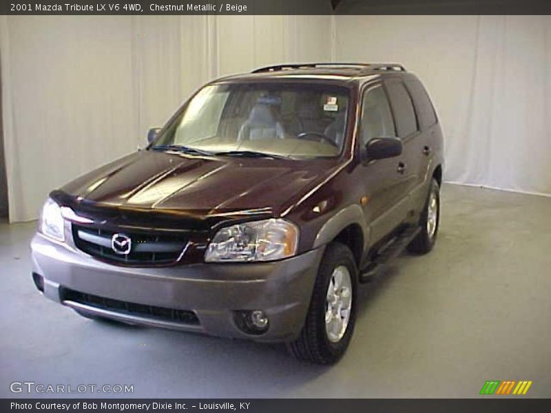 Chestnut Metallic / Beige 2001 Mazda Tribute LX V6 4WD