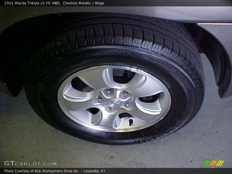 Chestnut Metallic / Beige 2001 Mazda Tribute LX V6 4WD