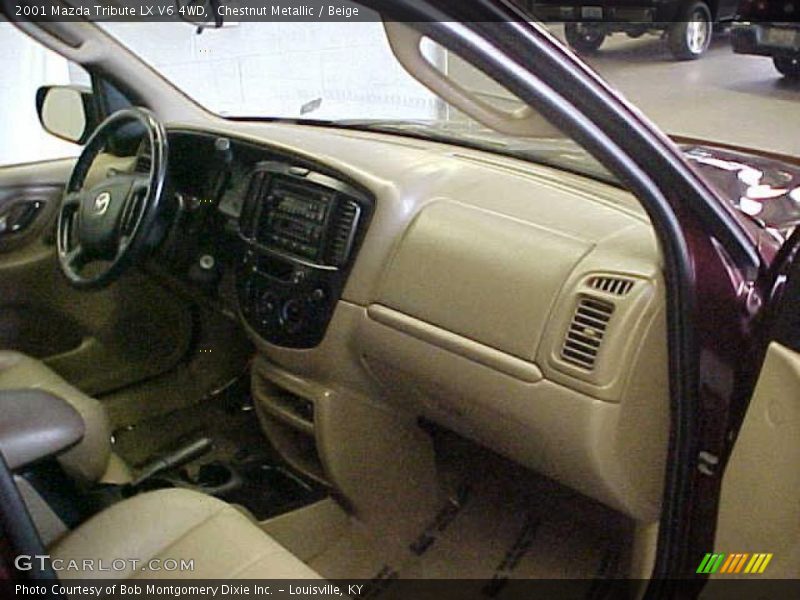 Chestnut Metallic / Beige 2001 Mazda Tribute LX V6 4WD