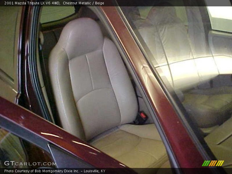 Chestnut Metallic / Beige 2001 Mazda Tribute LX V6 4WD