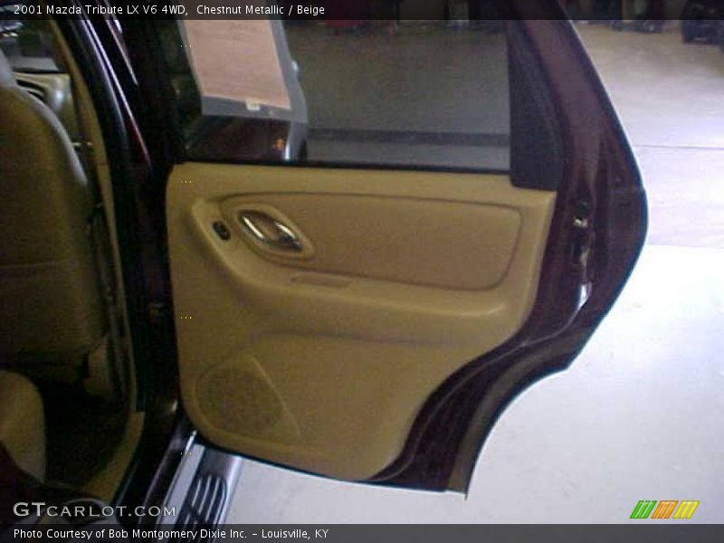 Chestnut Metallic / Beige 2001 Mazda Tribute LX V6 4WD