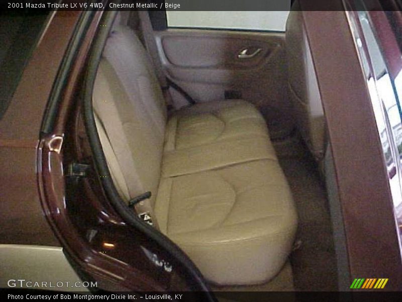 Chestnut Metallic / Beige 2001 Mazda Tribute LX V6 4WD