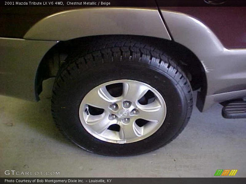 Chestnut Metallic / Beige 2001 Mazda Tribute LX V6 4WD