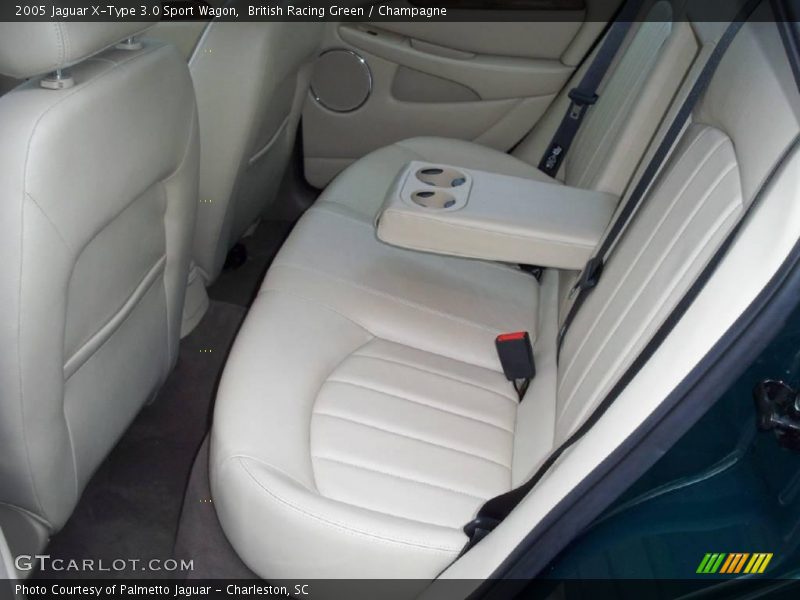 British Racing Green / Champagne 2005 Jaguar X-Type 3.0 Sport Wagon