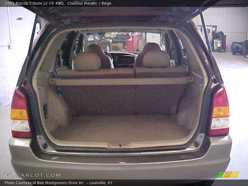 Chestnut Metallic / Beige 2001 Mazda Tribute LX V6 4WD