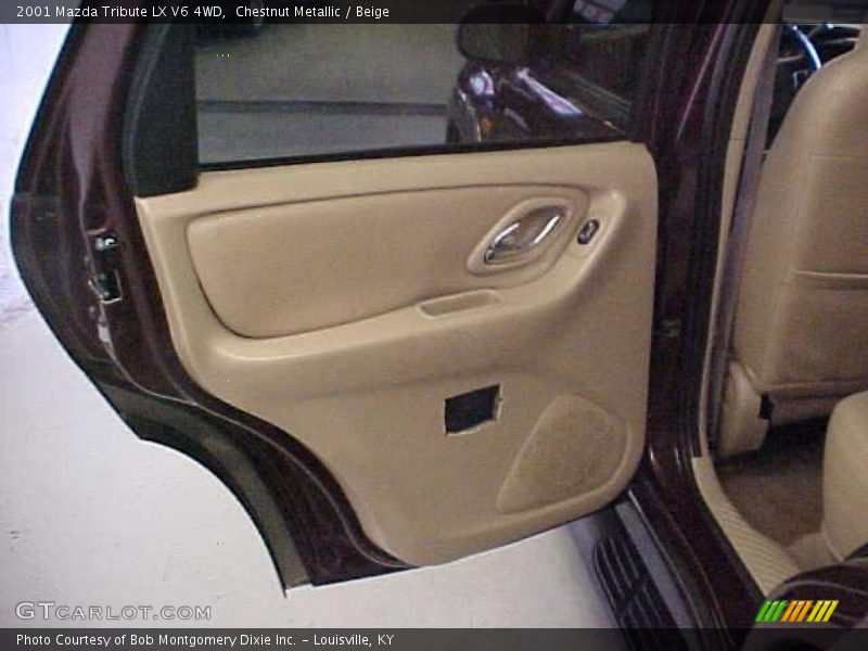 Chestnut Metallic / Beige 2001 Mazda Tribute LX V6 4WD