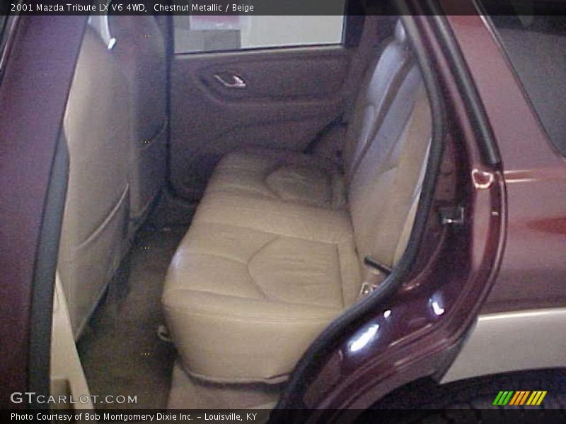 Chestnut Metallic / Beige 2001 Mazda Tribute LX V6 4WD