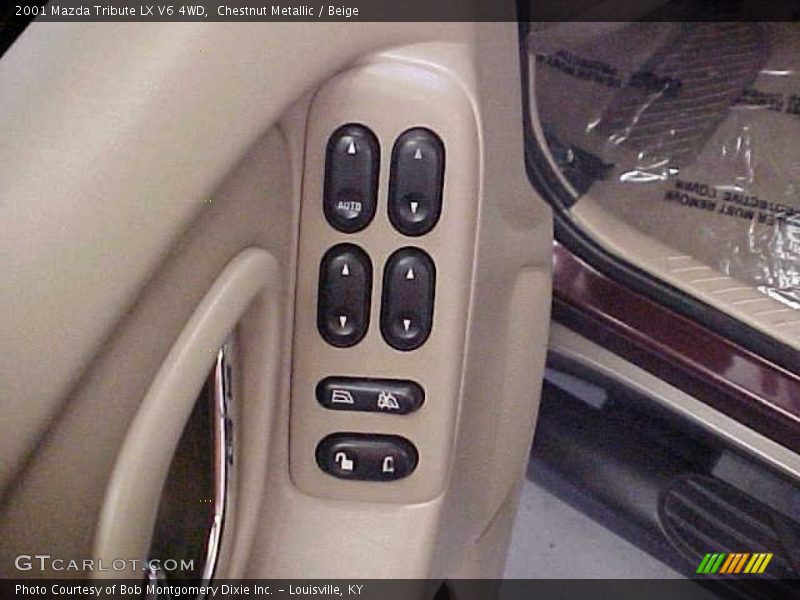 Chestnut Metallic / Beige 2001 Mazda Tribute LX V6 4WD