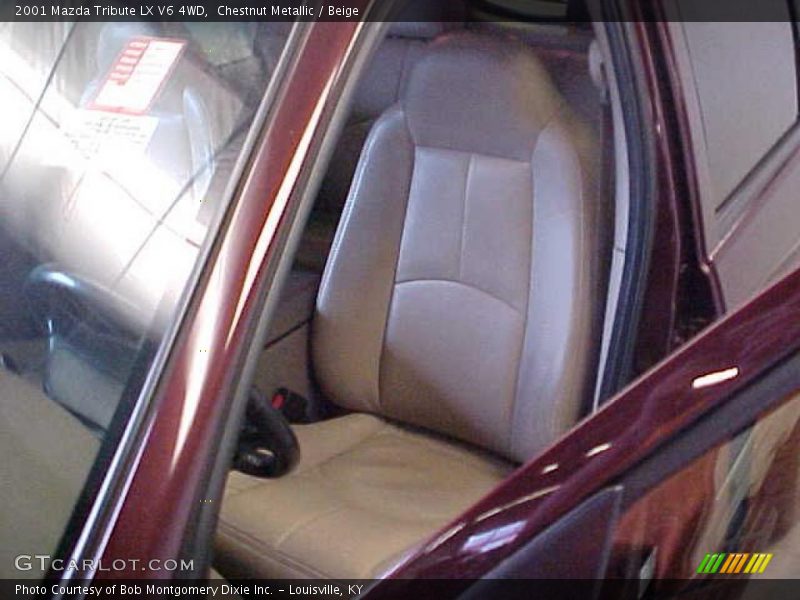 Chestnut Metallic / Beige 2001 Mazda Tribute LX V6 4WD