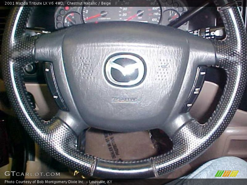 Chestnut Metallic / Beige 2001 Mazda Tribute LX V6 4WD