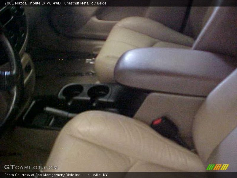 Chestnut Metallic / Beige 2001 Mazda Tribute LX V6 4WD