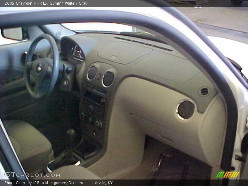 Summit White / Gray 2009 Chevrolet HHR LS